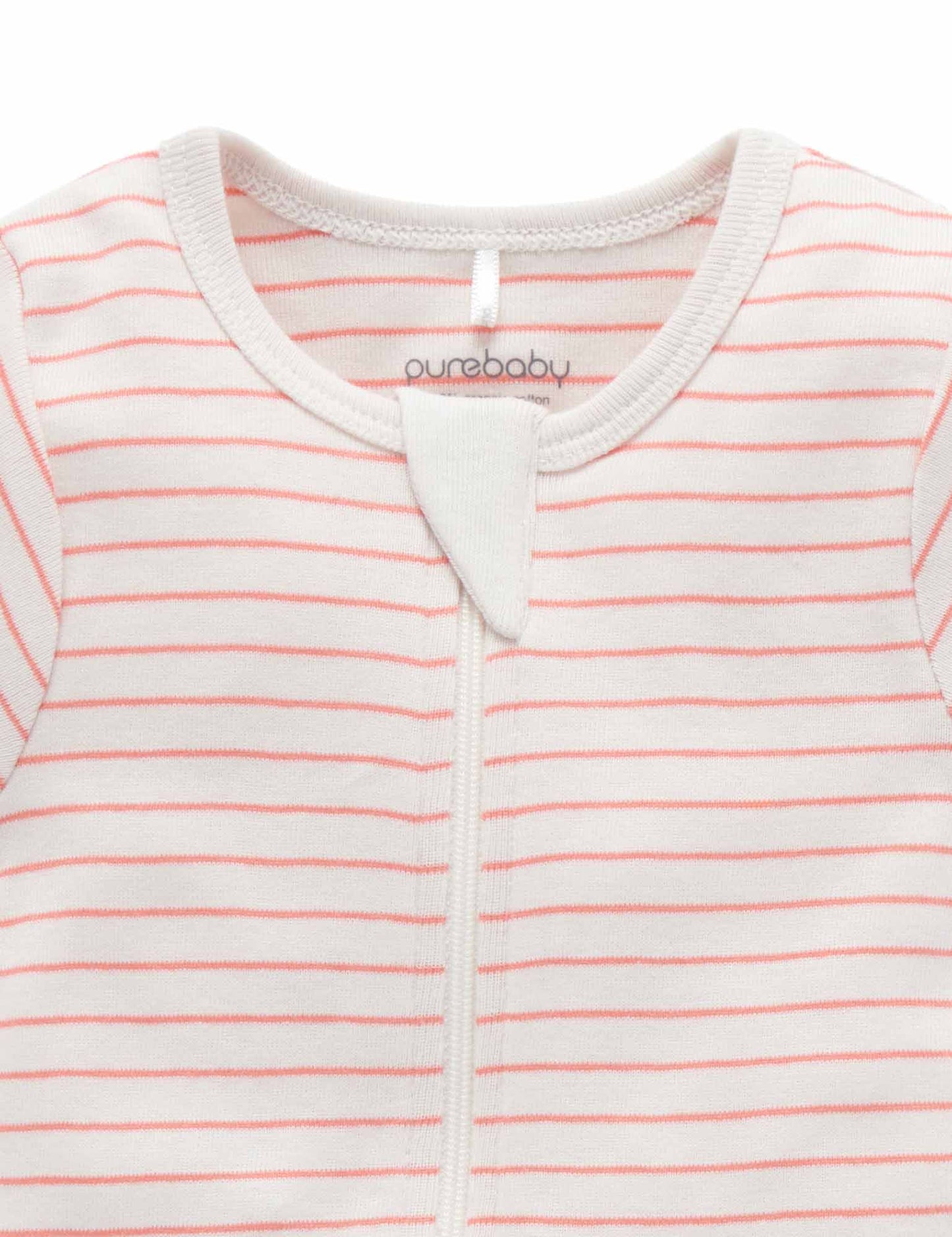 Purebaby ピュアベビー 2 PACK S/SLV DIGITAL GROWSUIT flower patch print PNW1018NS