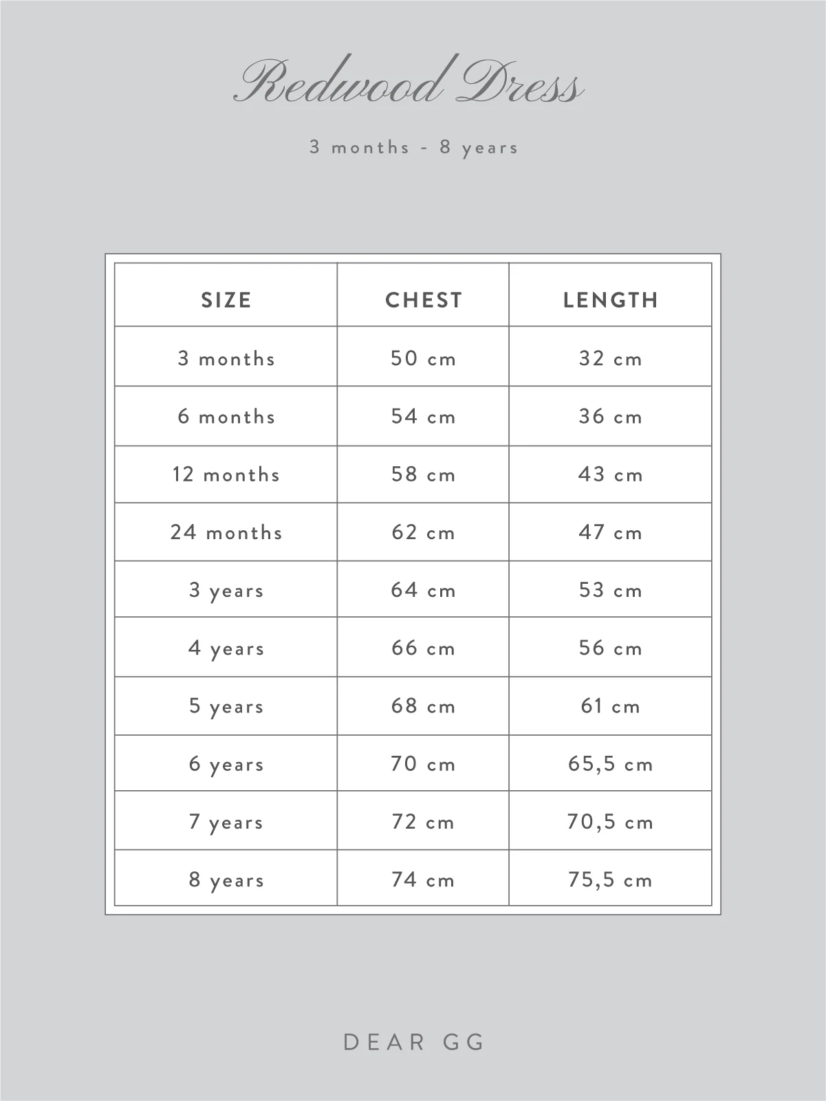 DearGG REDWOOD DRESS