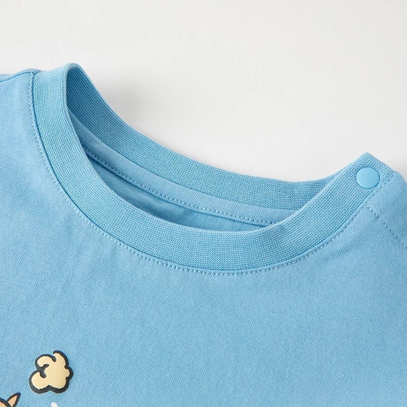 dave&bella デイブベラ ポップコーンわんちゃんイラストTシャツ DB2235467