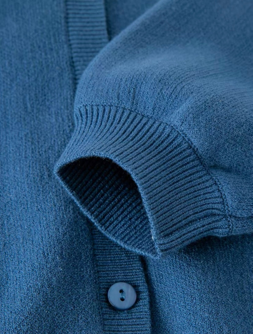 【73cm last one】dave&bella デイブベラ シロクマ襟カーディガン DB3236929