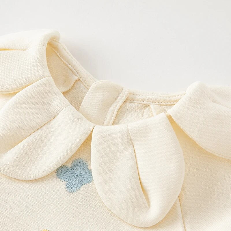 dave&bella Dave Bella flower embroidery tulle skirt dress DB3235976