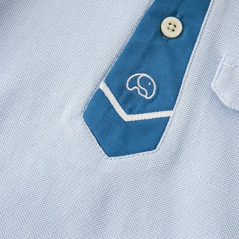 dave&bella Dave Bella tie style design polo shirt DB2234107