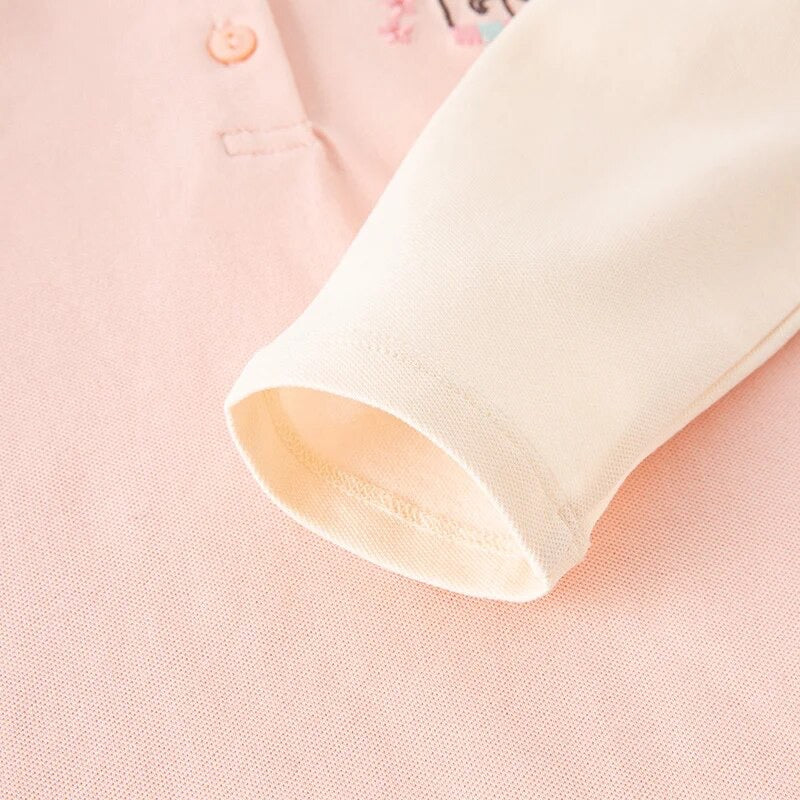 dave&bella Dave Bella merry-go-round embroidery tops DB3236558