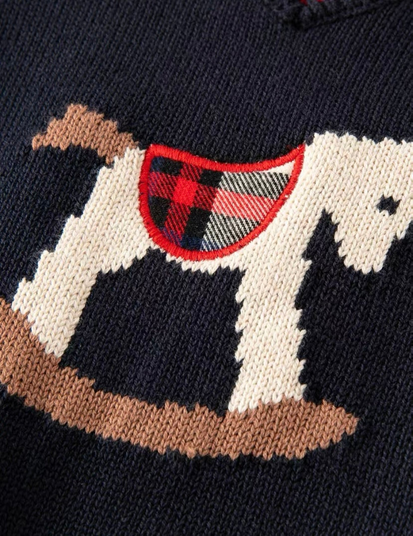 【73cm last one】dave&bella デイブベラ 木馬デザインベスト DB3236719