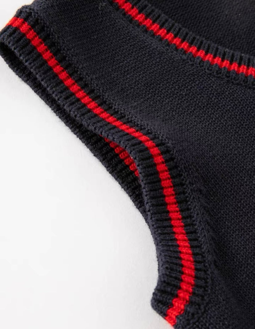 【73cm last one】dave&bella デイブベラ 木馬デザインベスト DB3236719