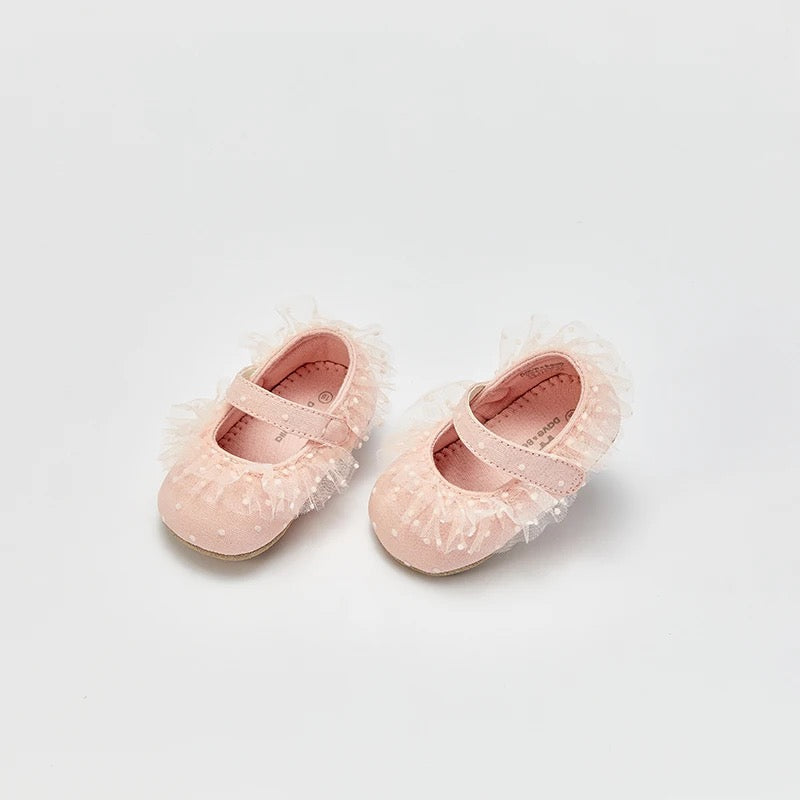 dave&bella Dave Bella pink tulle baby shoes DB3236657