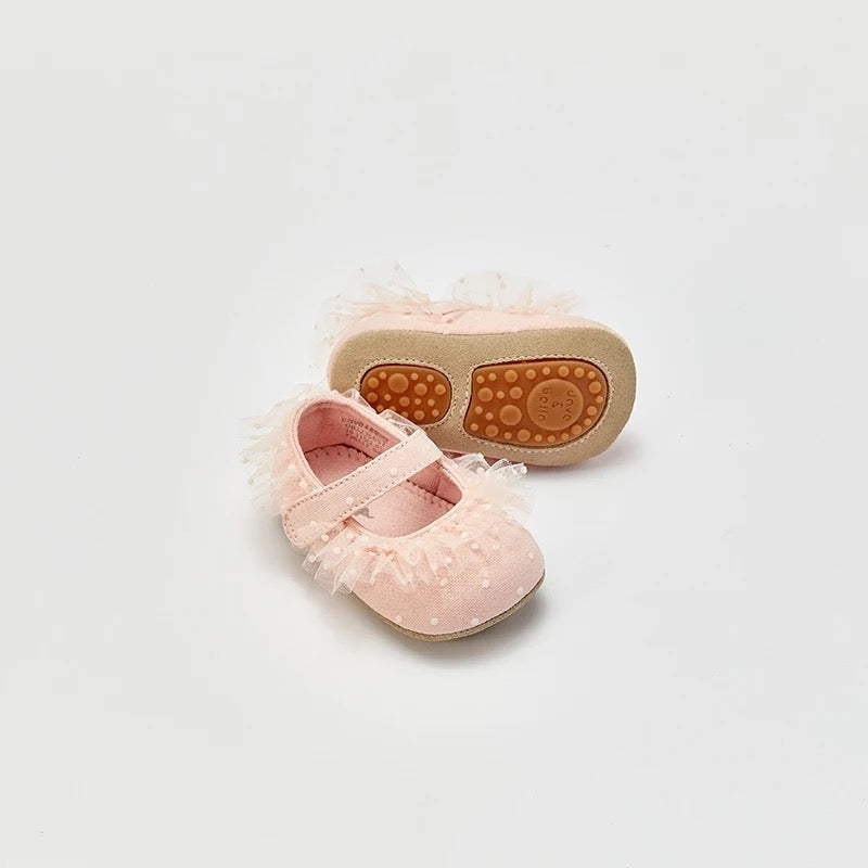 dave&bella Dave Bella pink tulle baby shoes DB3236657