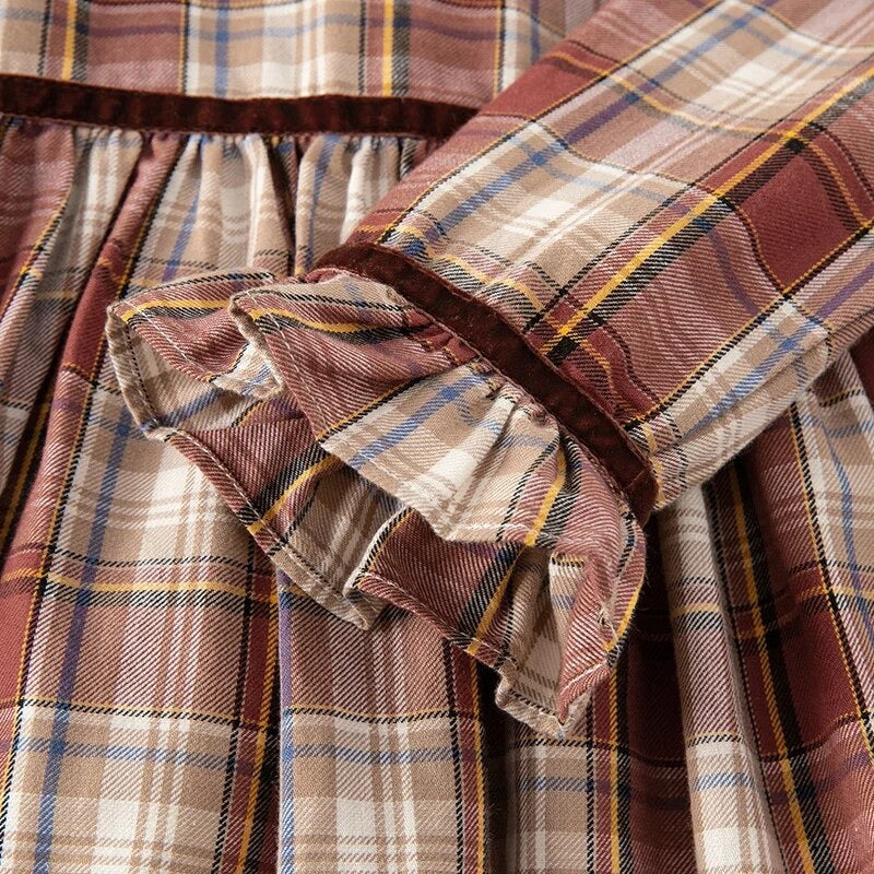 dave&bella Dave Bella Red Check One Piece DB3236935