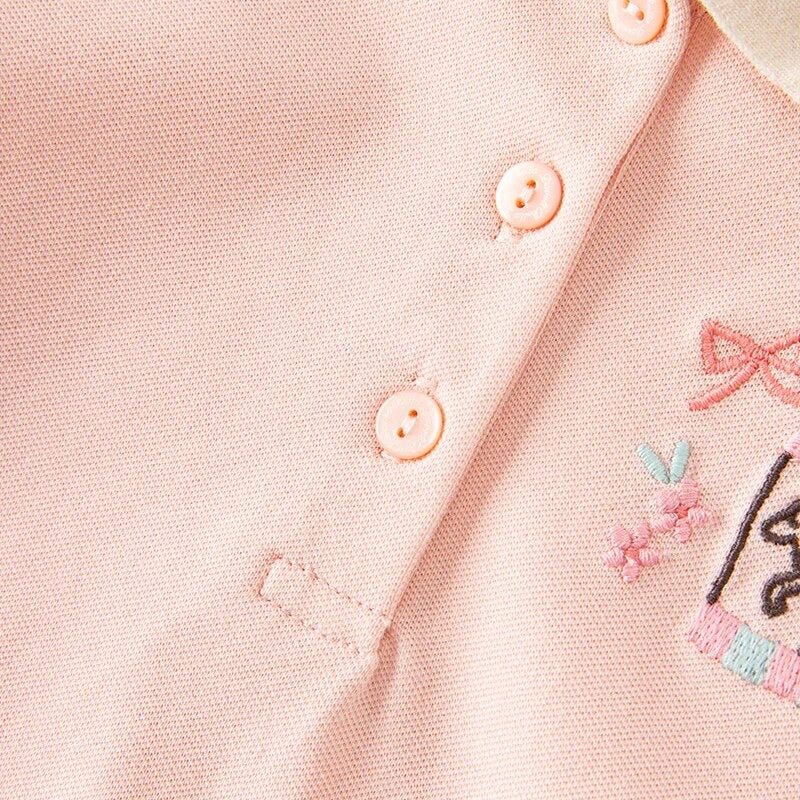 dave&bella Dave Bella merry-go-round embroidery tops DB3236558