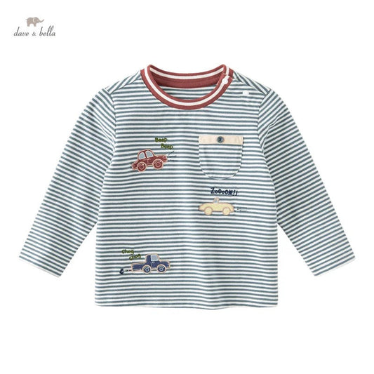 dave&bella デイブベラ クルマデザインボーダートップス DB3236692