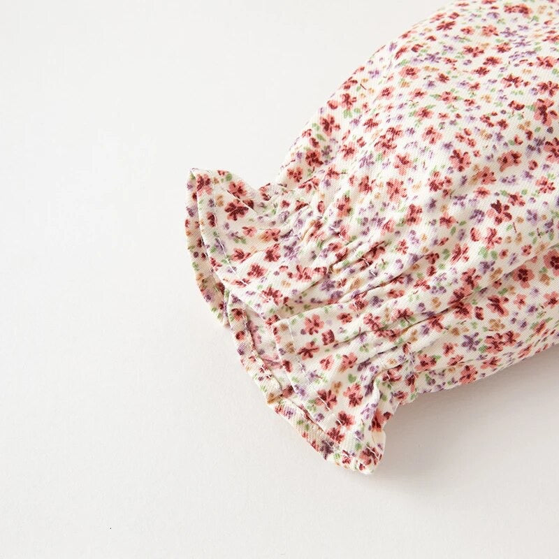 dave&bella Dave Bella Flower Embroidery Collar Floral Dress DB3236141