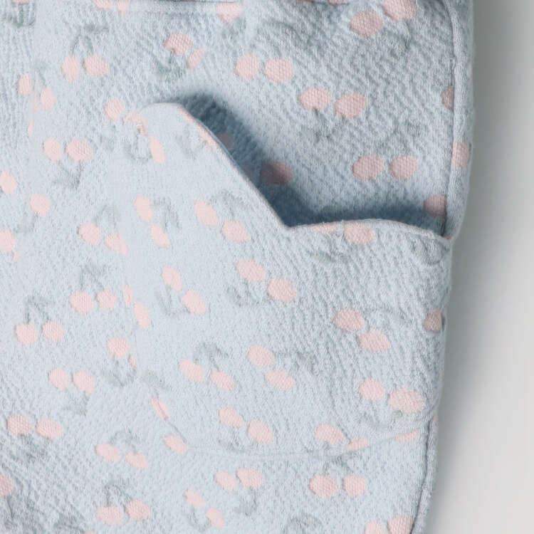 crescent  さくらんぼ柄ジャガードロングパンツ