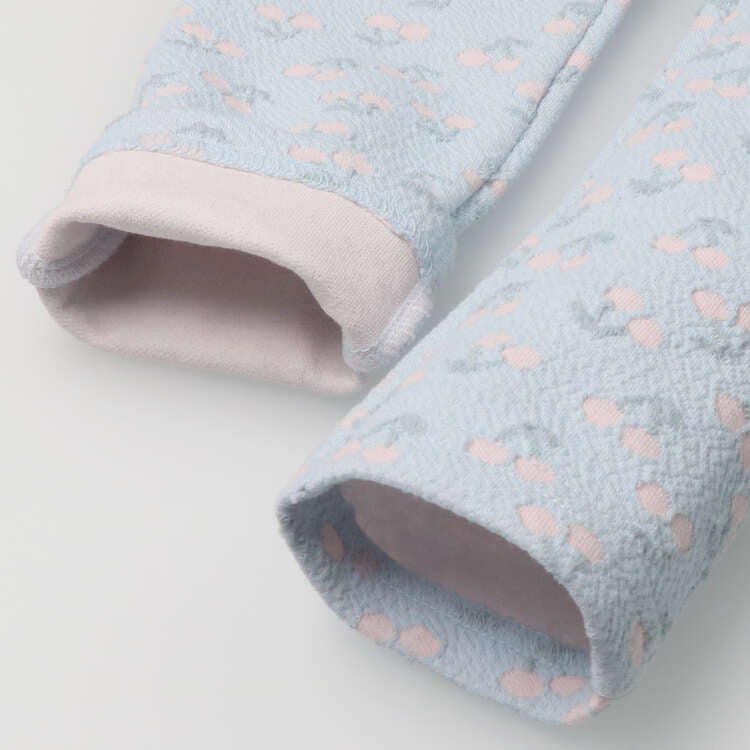 crescent  さくらんぼ柄ジャガードロングパンツ