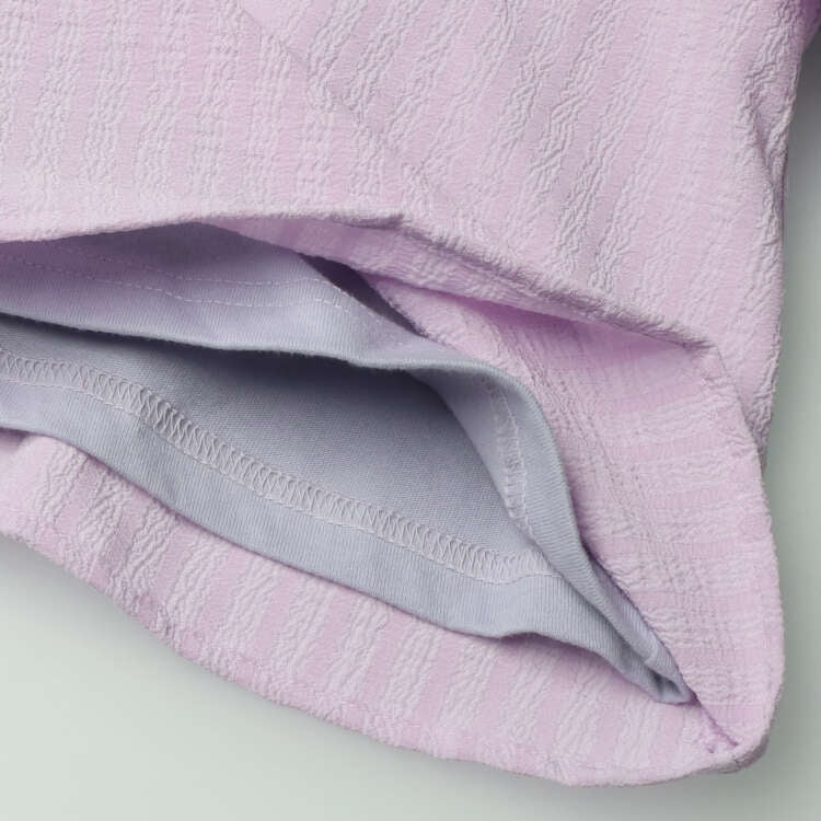 crescent シフォンフリル半袖Tシャツ