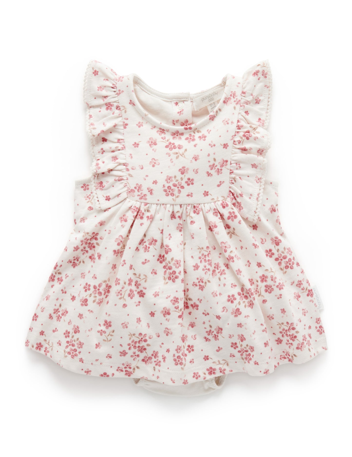 Purebaby Purebaby RUFFLE DRESS PN1065W22
