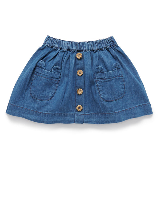 Purebaby Pure baby DENIM SKIRT PB1035W23