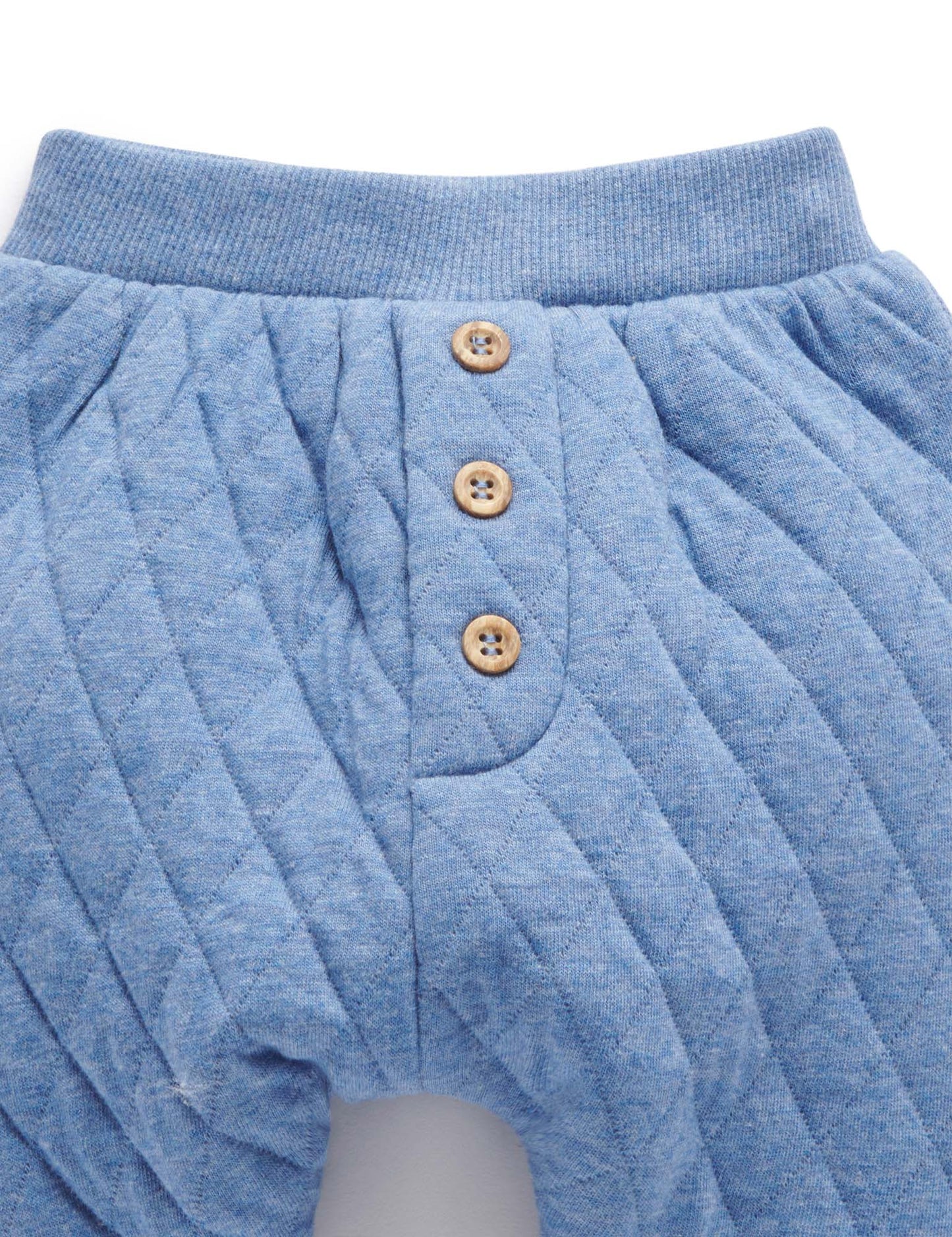 【0 last one】Purebaby ピュアベビー QUILTED SLOUCHY TRACK PANTS PN2037W23