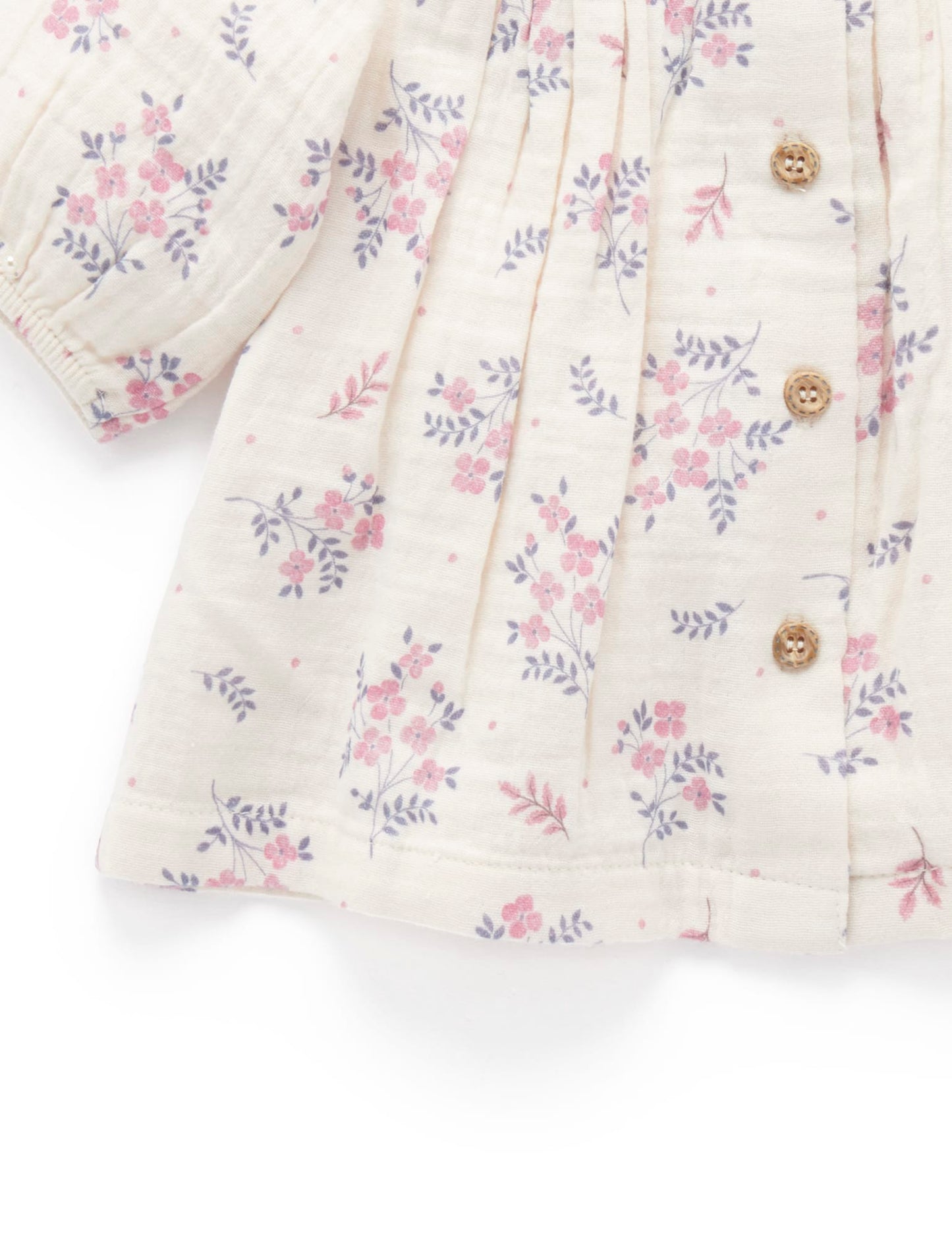 Purebaby Purebaby SMOCKED DRESS PN1016W23