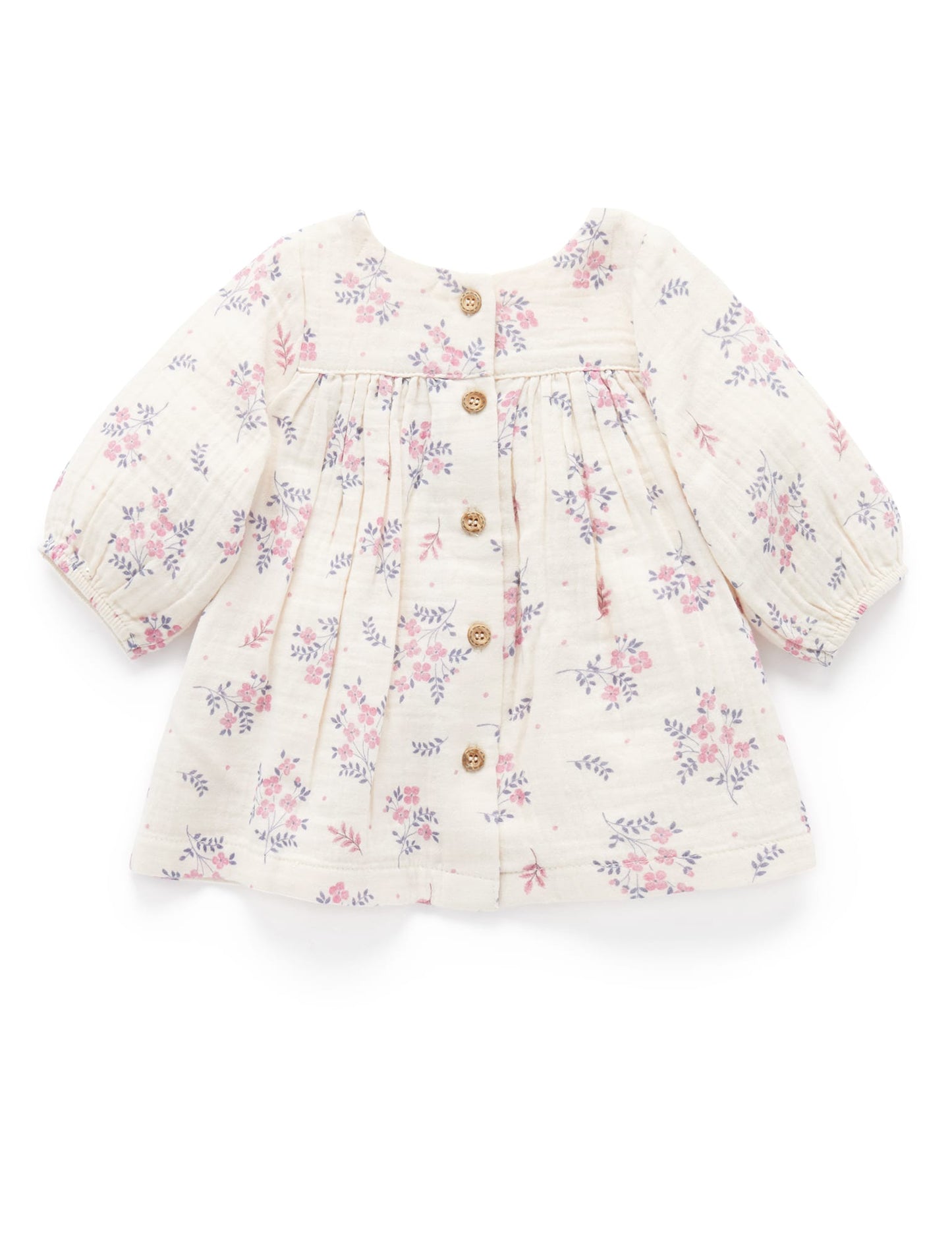 Purebaby Purebaby SMOCKED DRESS PN1016W23