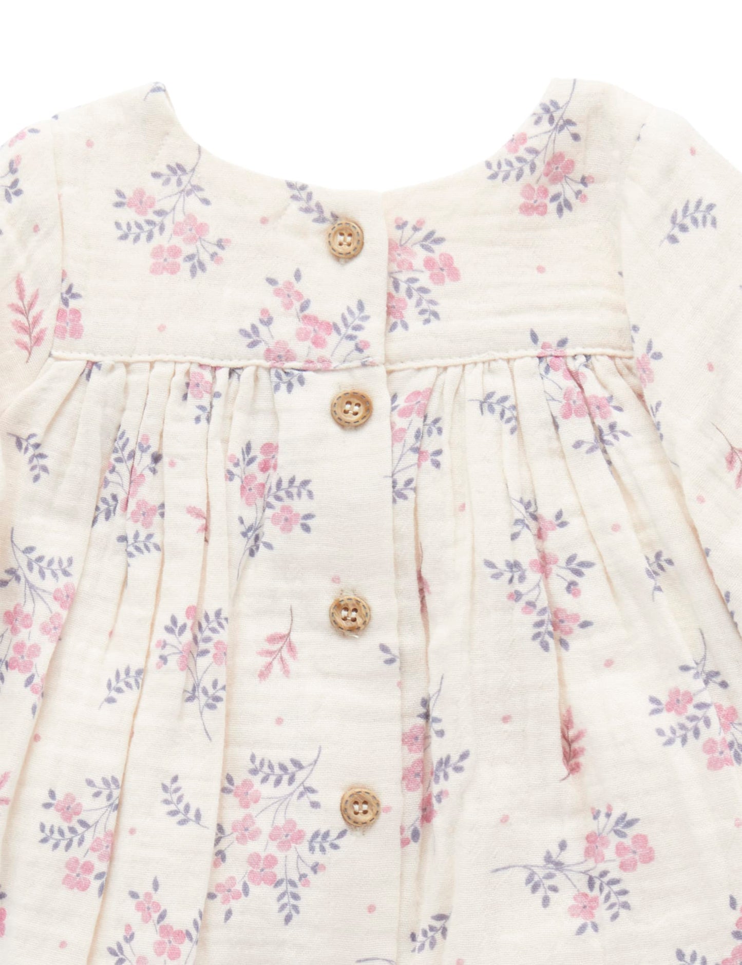 Purebaby Purebaby SMOCKED DRESS PN1016W23