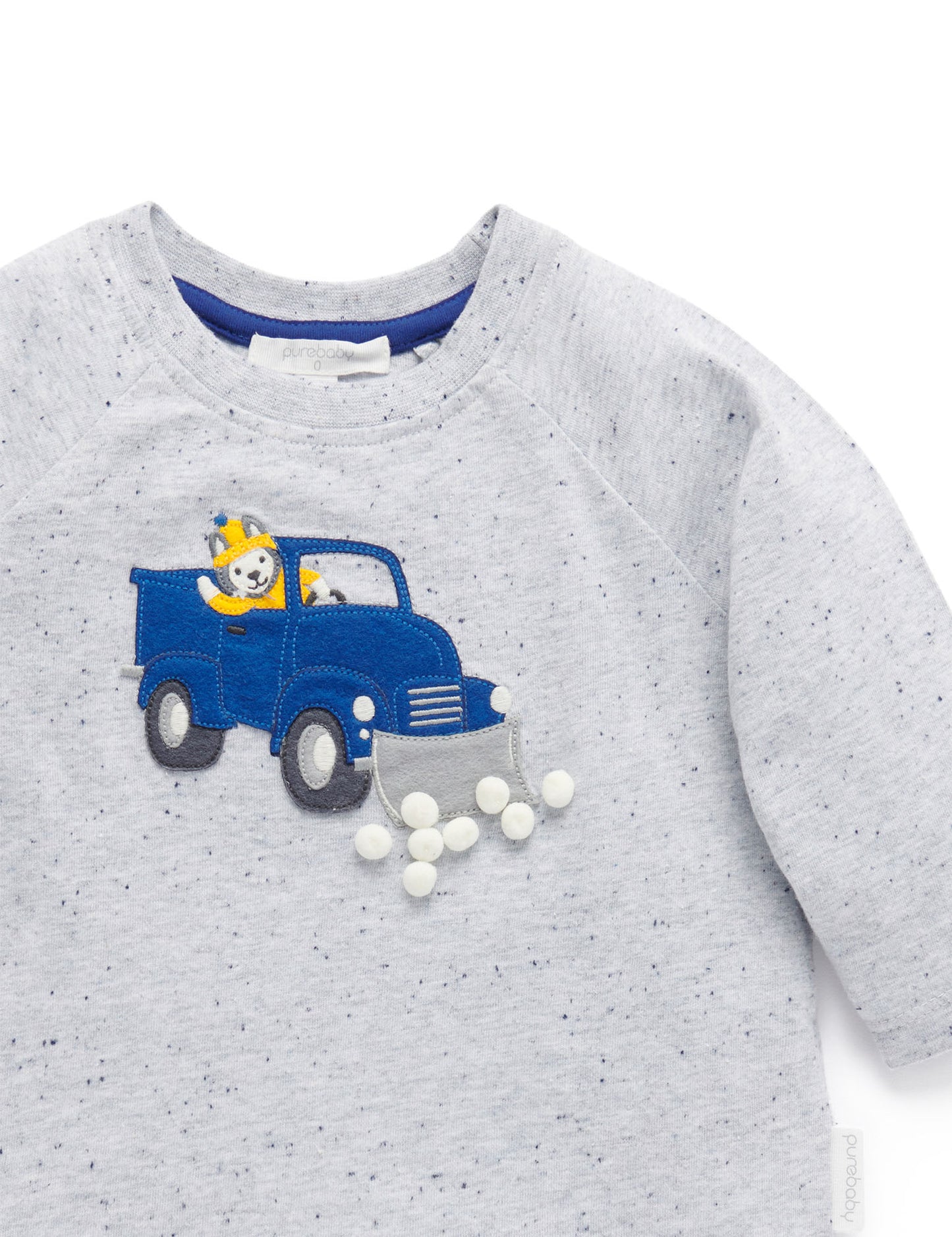 Purebaby Pure Baby SNOW PLOW TEE PB1000W23