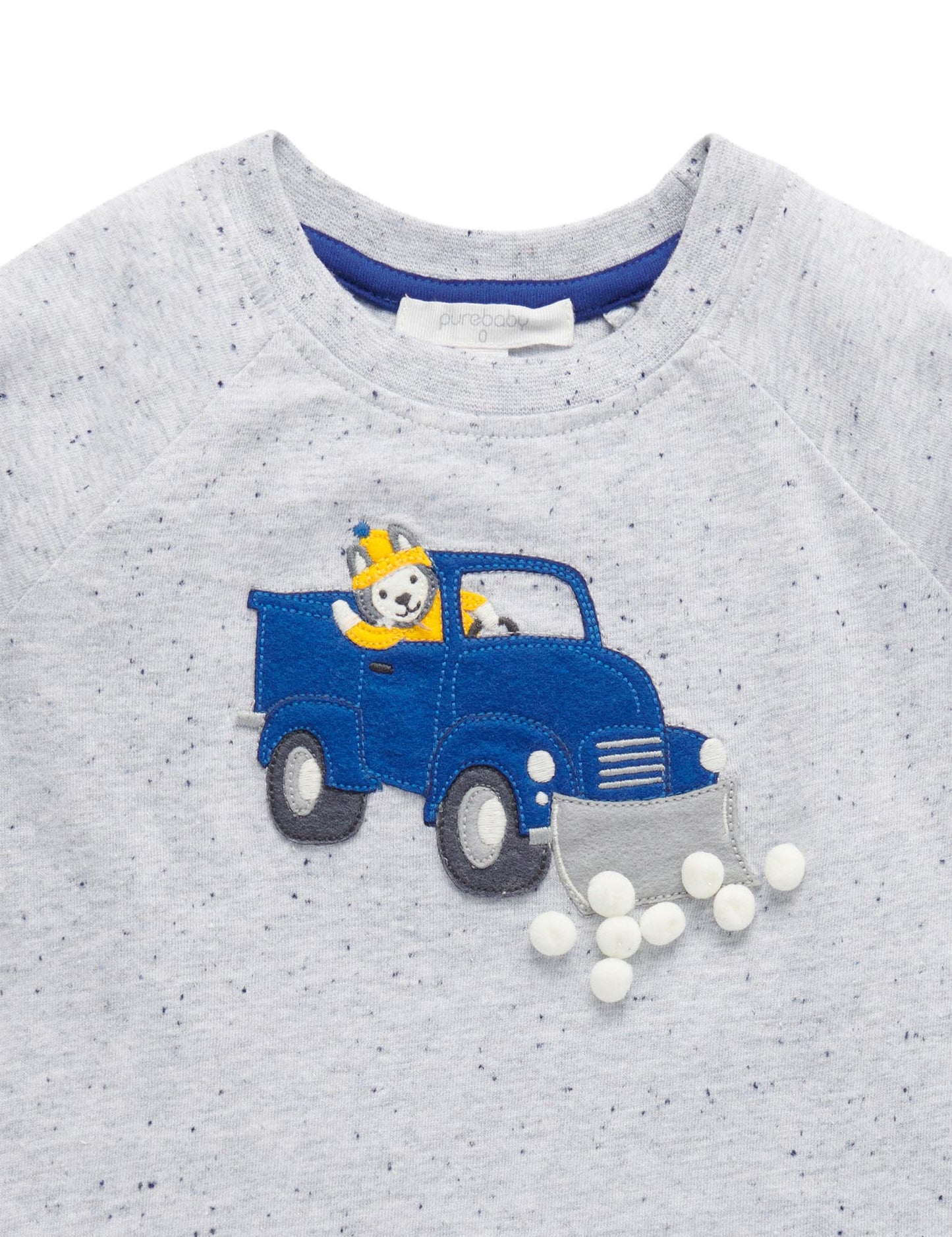 Purebaby Pure Baby SNOW PLOW TEE PB1000W23