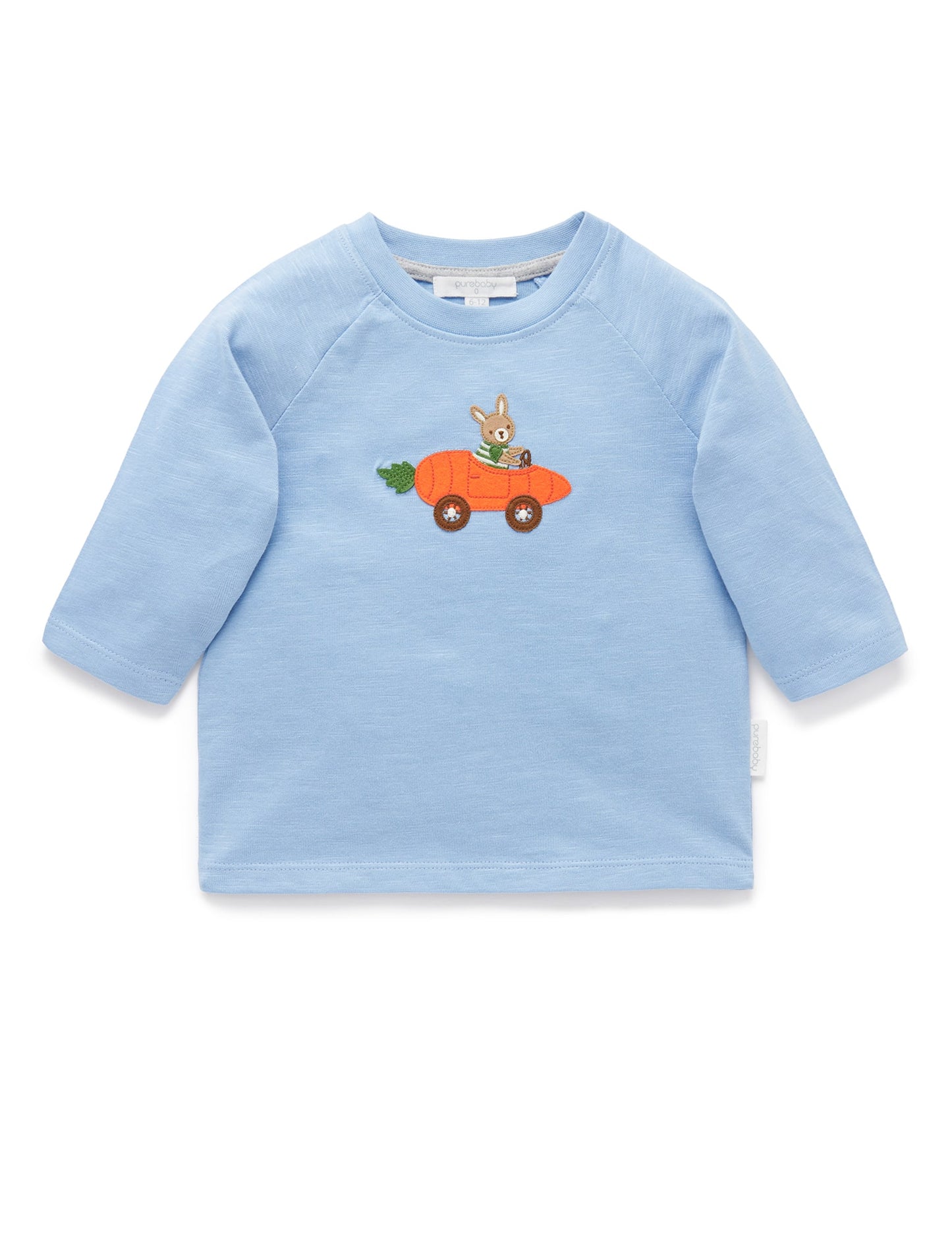 Purebaby Purebaby SPEEDY BUNNY TEE PD1023W23