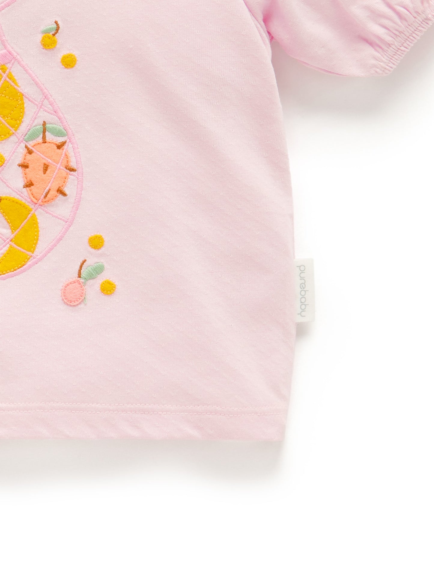 Purebaby ピュアベビー PUFF SLEEVE TEE PB1007S23