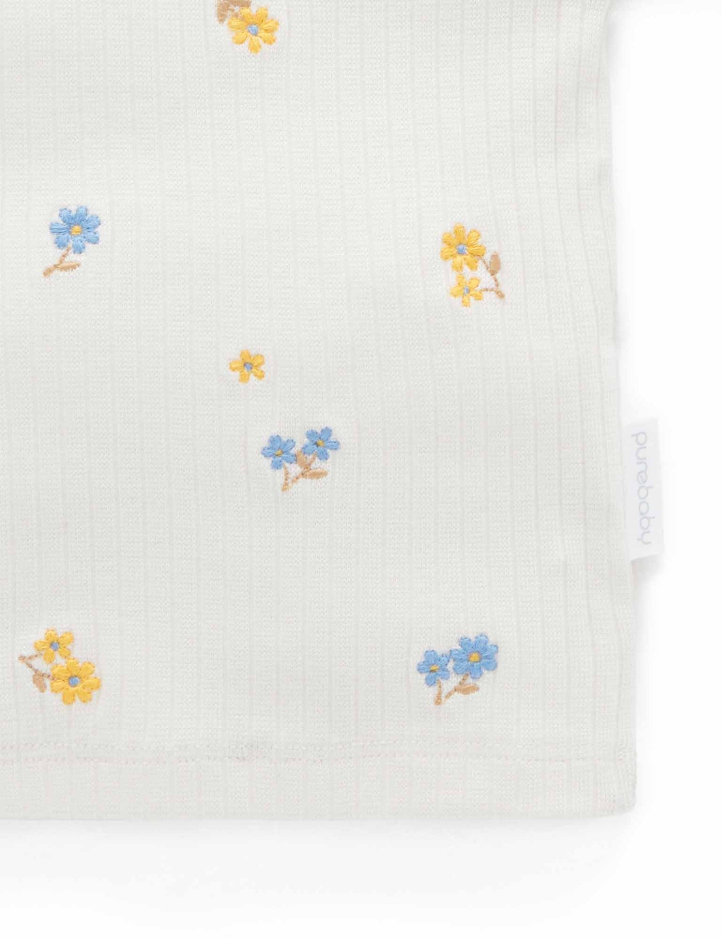 Purebaby ピュアベビー EMBROIDERED TEE PB2012S23