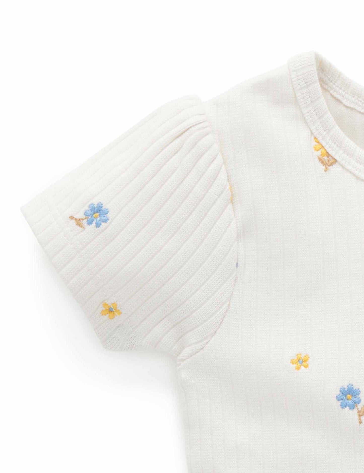 Purebaby ピュアベビー EMBROIDERED TEE PB2012S23