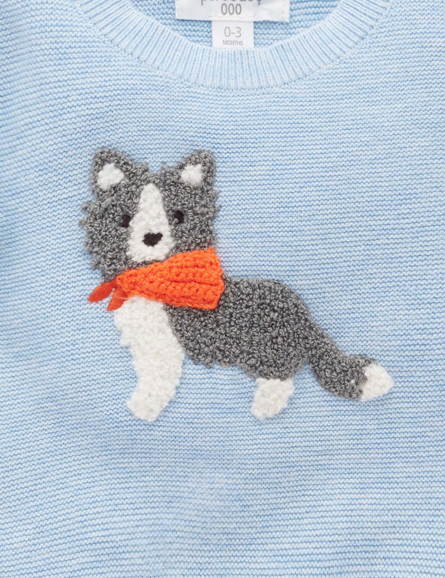 Purebaby ピュアベビー ON THE FARM JUMPER PN1004W25