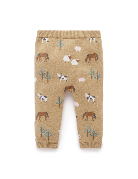 Purebaby ピュアベビー ON THE FARM LEGGINGS PN1003W25