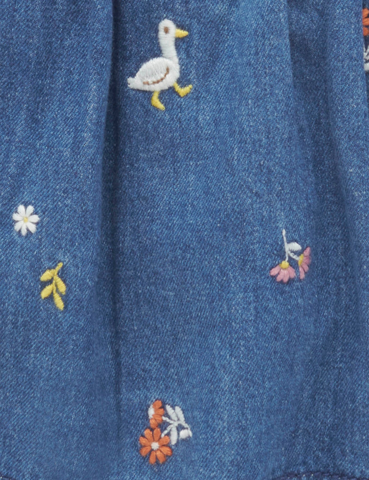 【3 last one】Purebaby ピュアベビー EMBROIDERED PINNIE PB1005W24