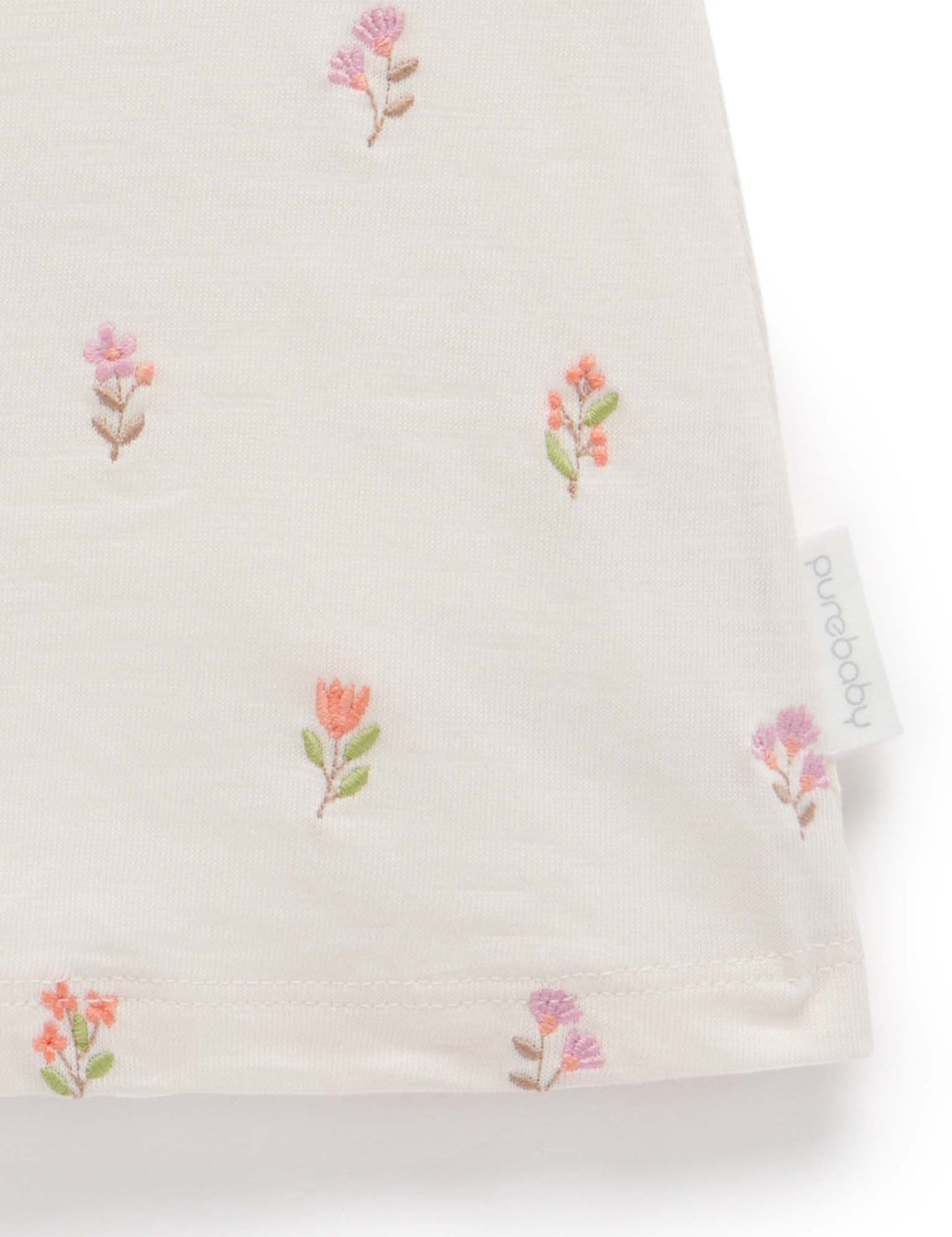 Purebaby ピュアベビー RUFFLE TEE PB1053S24