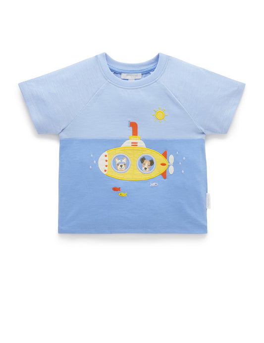 Purebaby ピュアベビー SUBMARINE RELAXED TEE PB1034S24
