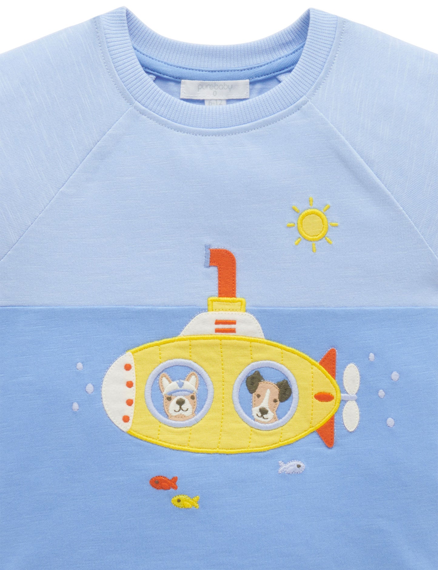 Purebaby ピュアベビー SUBMARINE RELAXED TEE PB1034S24