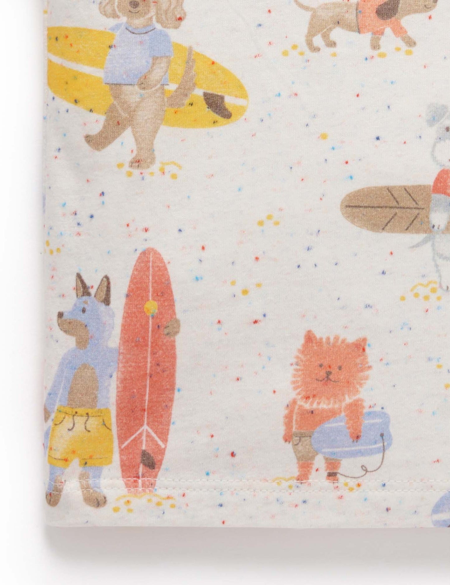 Purebaby ピュアベビー SURFING DOGS RELAXED TEE PB1020S24