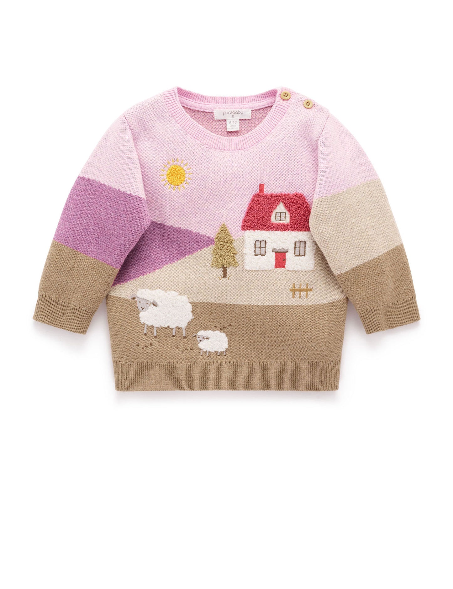 Purebaby ピュアベビー Farmhouse PASTURE JUMPER PB1000W25