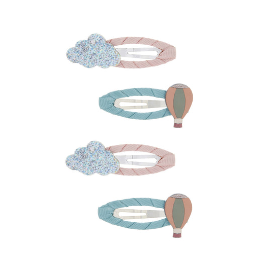 【MIMI&LULA】HOT AIR BALLOON CLIC CLACS パッチンとめ ヘアアクセサリー ヘアピン