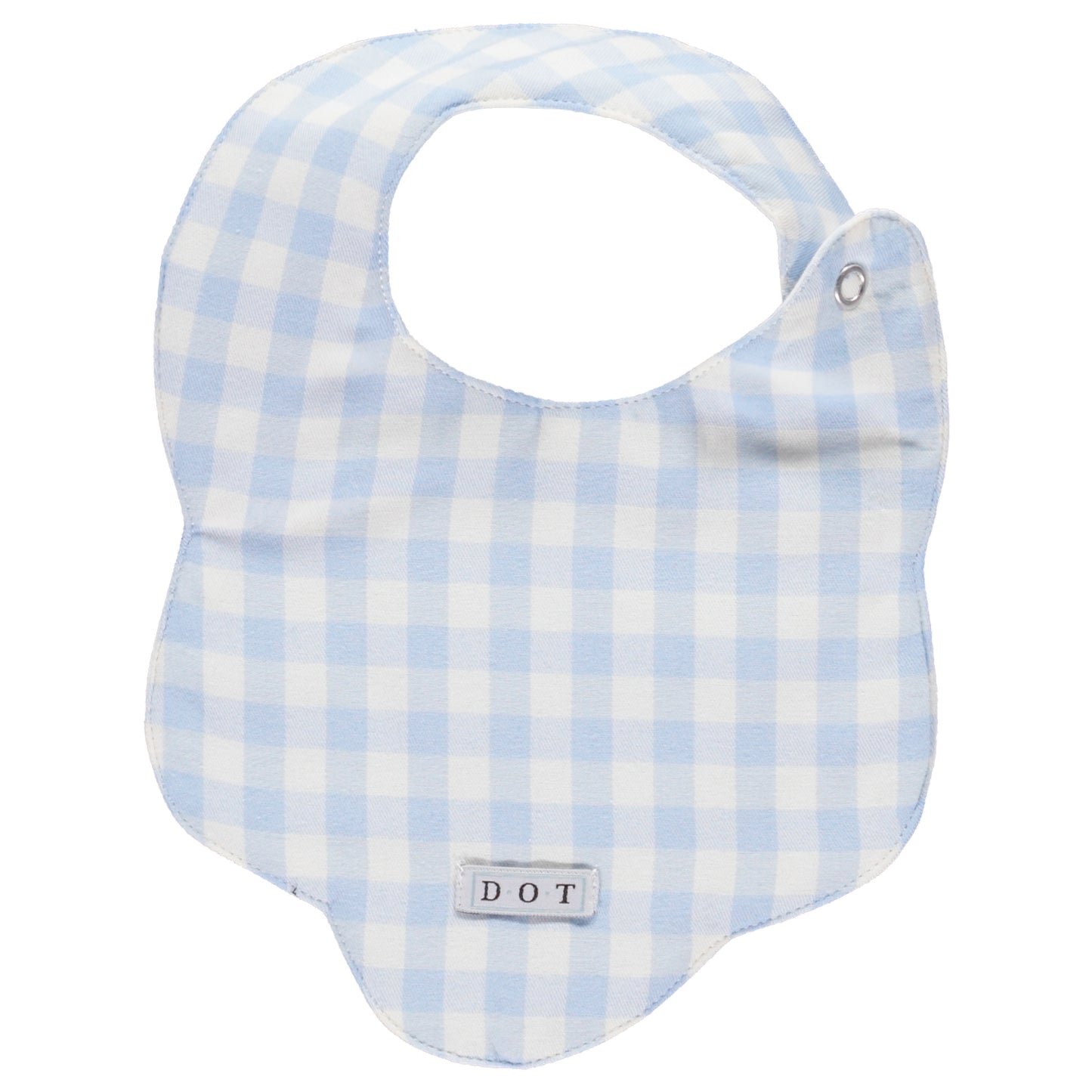 D・O・T Bib Celeste check