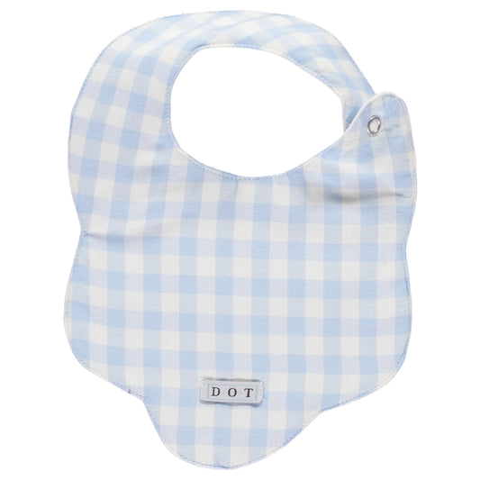 D・O・T Bib Celeste check