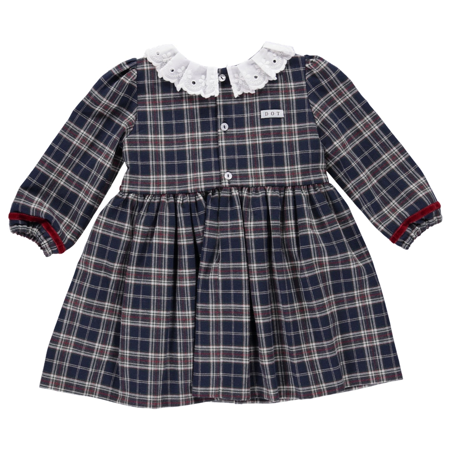 D・O・T  Carolina navy plaid