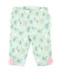 Ruffle Butts Cutie Cottontail Bow-Detail Capri Leggings