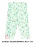 Ruffle Butts Cutie Cottontail Bow-Detail Capri Leggings