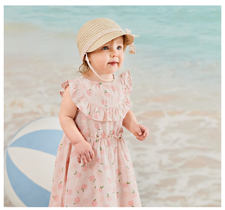 dave&bella Dave Bella Peach Design Dress DB2221563 100cm