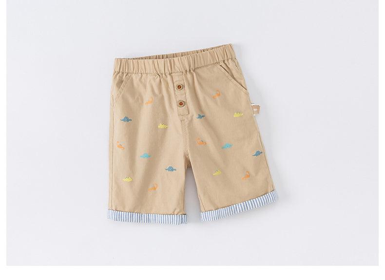 dave&bella デイブベラ ダイナソーデザインハーフパンツ DB2221586