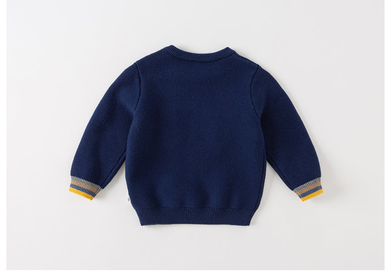 dave&bella Dave Bella Fashionable Dog Navy Sweater DB4223351