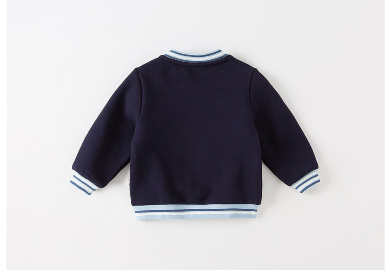 dave&bella デイブベラ ロンドンデザイン裏起毛トレーナー DB4224290