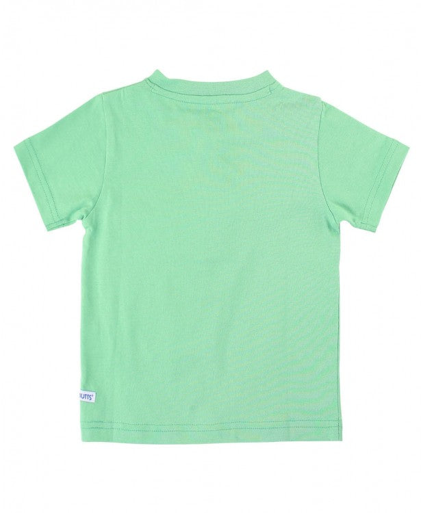 Rugged Butts Dusty Jade Pocket Henley Tee