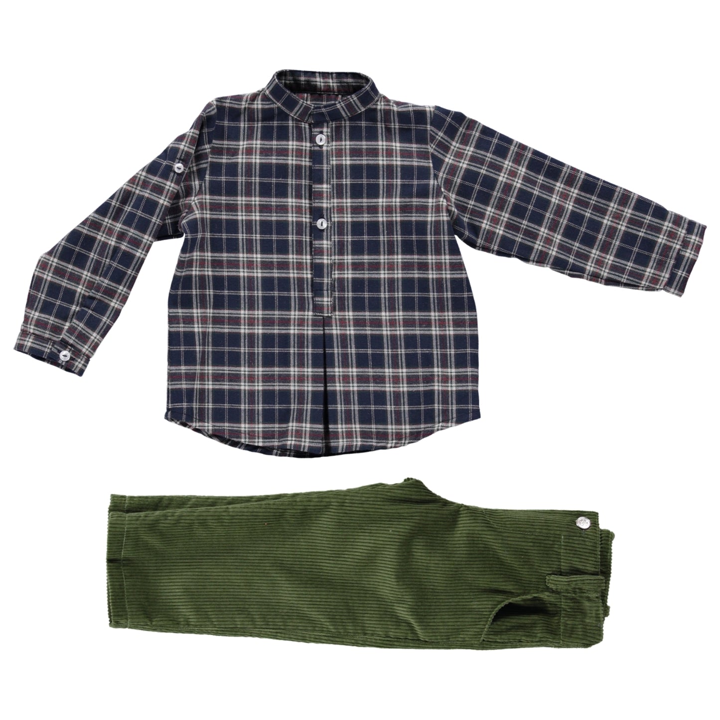 D・O・T Guilherme navy plaid